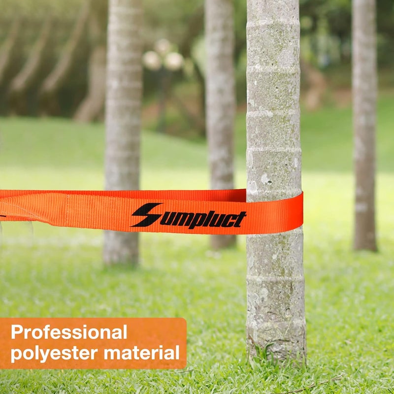 sumpluct Tow Strap Tree Saver Strap for Winching 3" x 20' 30,000 lb,Heavy Duty Offroad Straps RV Trailer Truck Winch Strap Emergency 4x4 Off Road Recovery Towing Rope Camper Accessories Travel Car Essentials - Image 5